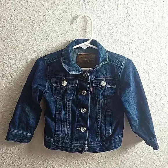 LEVI STRAUSS & CO Girls Denim Jacket